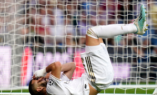 Chủ nhà Real Madrid tiếp tục gây thất vọng khi để hòa 2-2 với Club Brugge. Ảnh Reutes 