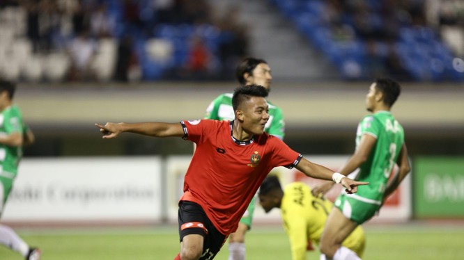 Tiền đạo trẻ Hakeme Yazid Said, thần đồng bóng đá Brunei. Ảnh AFC.