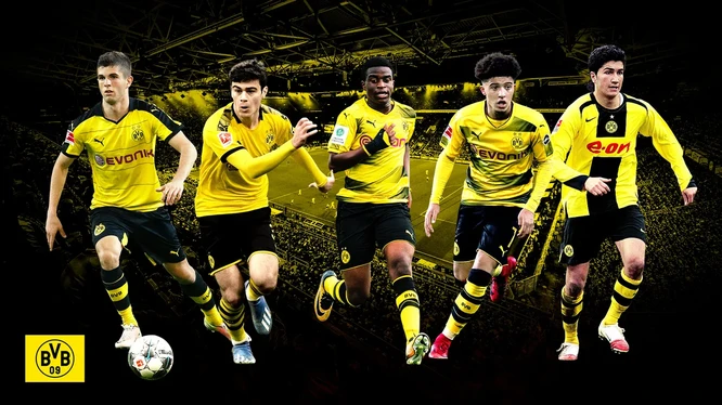 Borussia Dortmund quá mạnh đã đè bẹp đội khách Schalke 4-0 trong trận “derby vùng Ruhr”. Ảnh Dortmund FC.