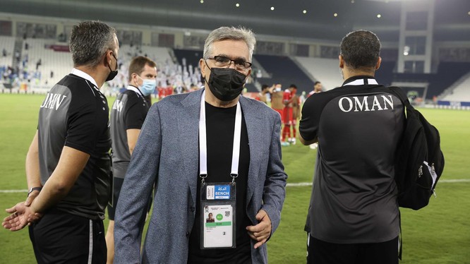 Branko Ivankovic, HLV trưởng đội tuyển quốc gia Oman. Ảnh AFC.