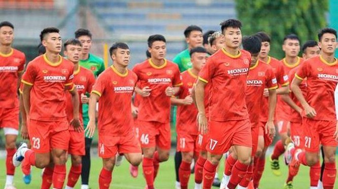 Đội tuyển U23 Việt Nam. Ảnh VFF.