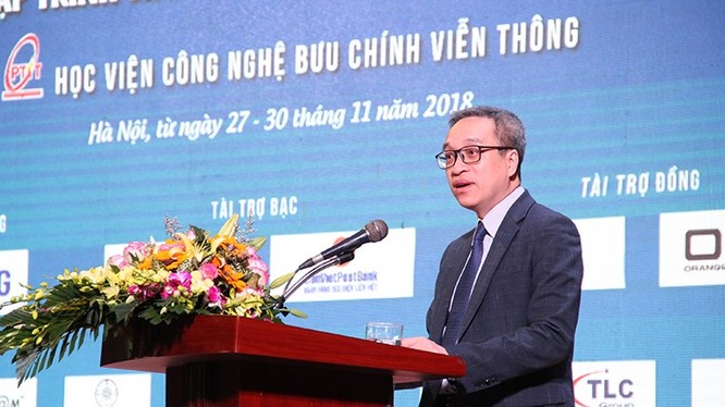 Thứ trưởng Bộ TT&TT Phan Tâm phát biểu tại Lễ khai mạc
