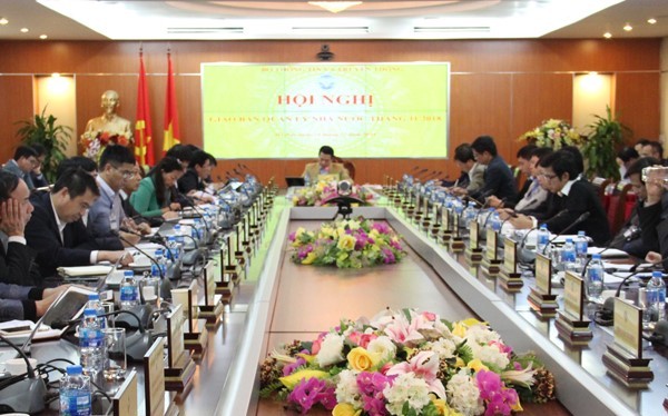 Bộ trưởng Nguyễn Mạnh Hùng chủ trì Hội nghị