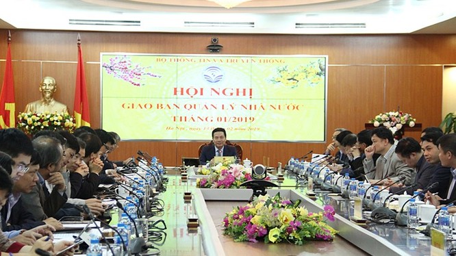 Bộ trưởng Nguyễn Mạnh Hùng phát biểu tại Hội nghị.