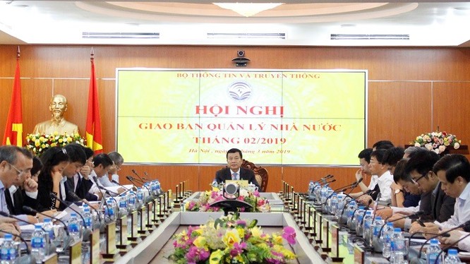Bộ trưởng Nguyễn Mạnh Hùng phát biểu chỉ đạo tại Hội nghị.