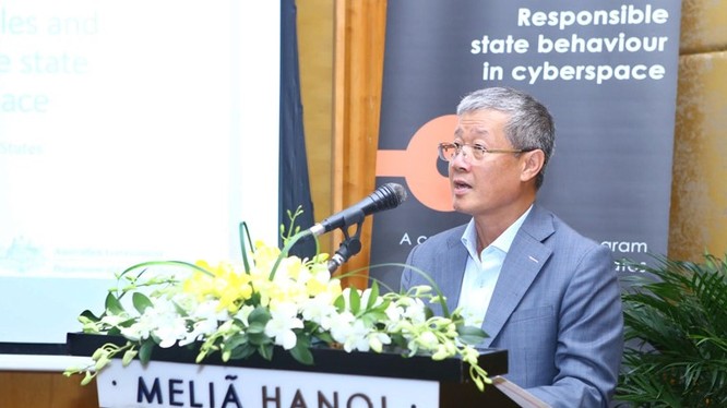 Thứ trưởng Nguyễn Thành Hưng phát biểu tại Hội thảo 