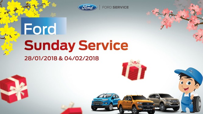 Ford Việt Nam ra mắt chương trình Ngày Chủ nhật Dịch vụ