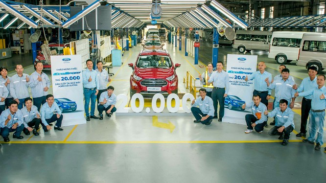 Ford EcoSport là một trong những sản phẩm thành công của Ford tại thị trường Việt Nam,