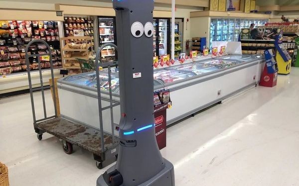 Robot Marty sẽ được "tuyển dụng" vào các siêu thị Giant Food Stores