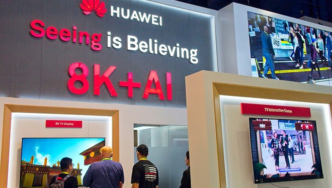 Huawei liệu có thành công với chiến lược sản xuất TV 8K 5G đầu tiên thế giới? ẢNH: TECHSPOT