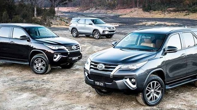 Nhiều mẫu xe Toyota được giảm giá từ vài chục triệu cho đến hàng trăm triệu đồng. Ảnh BD. 
