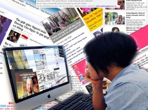 Báo điện tử đang vấp phải sự cạnh tranh quyết liệt của mạng xã hội