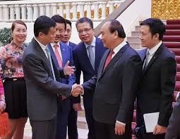 Thủ tướng Nguyễn Xuân Phúc tiếp ông Jack - Chủ tịch tập đoàn thương mại điện tử Alibaba. (ảnh Vn Express)