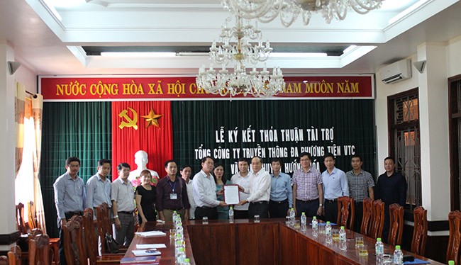 Lễ ký thỏa thuận tài trợ xây dựng điểm trường mầm non tại Hướng Hóa, Quảng Trị