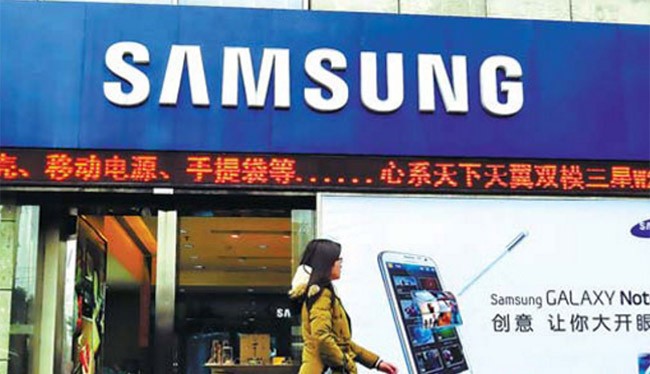 Samsung chỉ còn chiếm 3,3% thị phần smartphone tại Trung Quốc