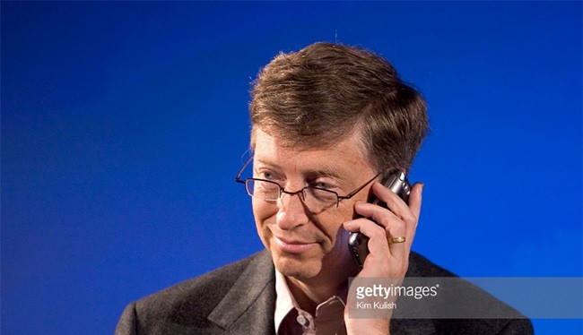 Tỷ phú Bill Gates vừa chuyển sang sử dụng điện thoại Android (ảnh: Getty Images)