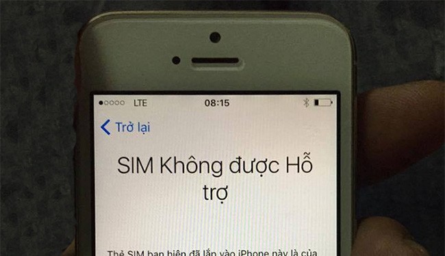 SIM ghép 4G không thể kích hoạt vào sáng 5/10 (ảnh: Facebook)