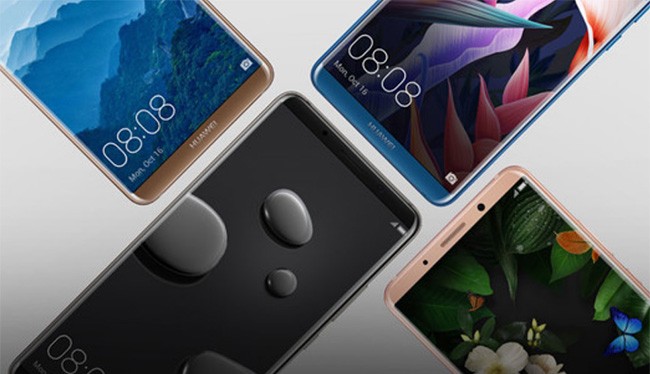 Các mẫu smartphone cao cấp của Huawei (ảnh: Phone Arena)