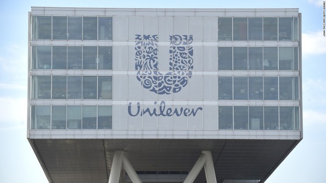Unilever là tập đoàn lớn của Anh và Hà Lan sở hữu nhiều thương hiệu tiêu dùng quen thuộc (ảnh CNN)
