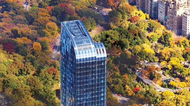 Căn penthouse của Michael Dell trị giá hơn 100 triệu USD nằm trong tòa cao ốc One57 (ảnh Business Insider)