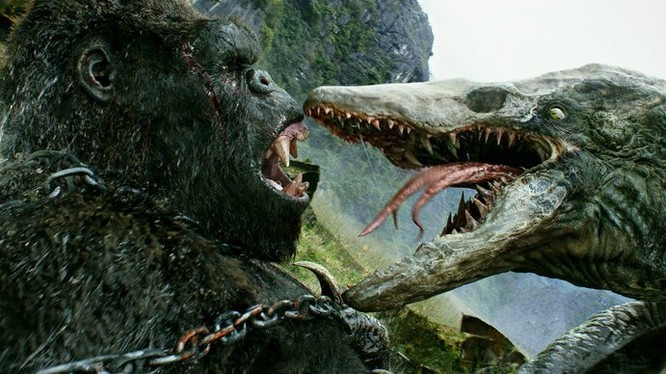 Bộ phim Kong: Skull Island được đề cử giải Kỹ xảo Oscar 2018 (ảnh New York Times)