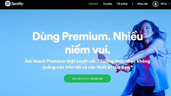 Spotify đã có mặt tại Việt Nam