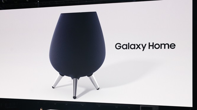 Galaxy Home được Samsung giới thiệu tại lễ ra mắt Galaxy Note 9 tối 9/8 (ảnh: Engadget)