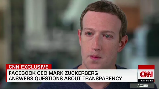CEO Facebook khẳng định "sẽ không đi đâu cả" (ảnh: CNN)