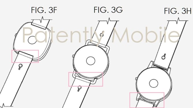 Bằng sáng chế của Google cho thấy hãng này có ý định sản xuất đồng hồ thông minh (ảnh: Patently Mobile)