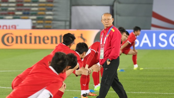 HLV Park đã có năm 2018 thành công trên cương vị HLV trưởng đội tuyển Việt Nam (ảnh: AFC)