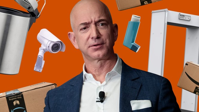Jeff Bezos, ông chủ của Amazon hiện là người đàn ông giàu nhất hành tinh, nhưng ông cũng bị chỉ trích vì áp dụng chế độ hà khắc với người lao động (ảnh: Business Insider)