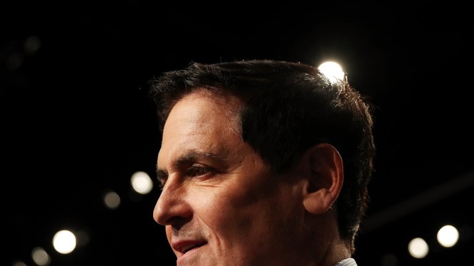 Nhà đầu tư, tỷ phú Mark Cuban (ảnh Getty Images)
