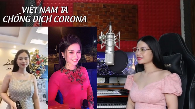 Ca sĩ Trần Trang Dung với bài hát "Việt Nam ta chống dịch Corona" được cộng đồng mạng ngợi khen