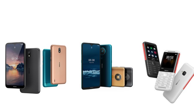 Một số mẫu điện thoại của Nokia