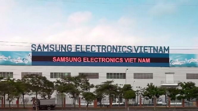 Nhà máy sản xuất smartphone của Samsung tại Bắc Ninh