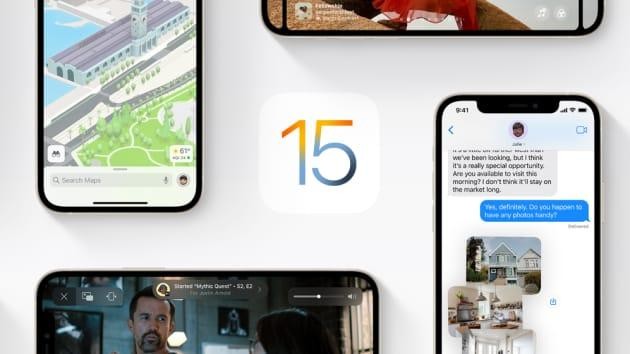 iOS 15 là hệ điều hành mới nhất dành cho iPhone (ảnh Apple)
