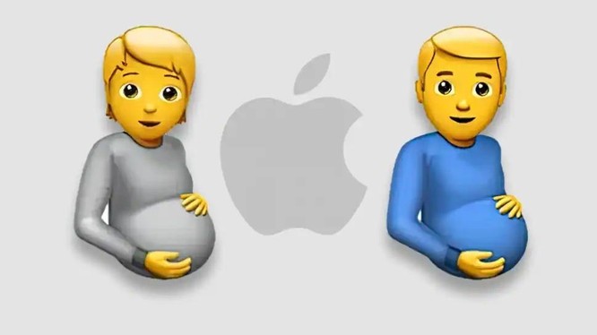Emoji đàn ông mang thai sẽ xuất hiện trên iOS 15.4 beta
