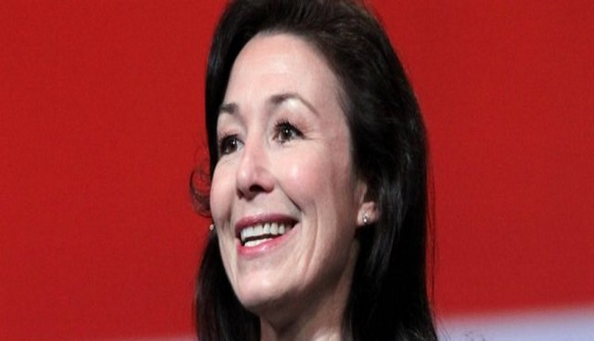 Bà Safra Catz, CEO của tập đoàn Oracle, là một trong những người hưởng lương cao nhất thế giới trong lĩnh vực AI (Ảnh Getty Images)