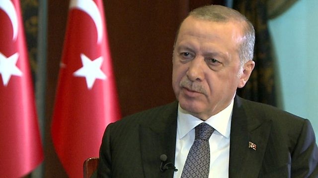 Tổng thống Thổ Nhĩ Kỳ Recep Tayyip Erdogan sẽ "không thể quên" bức thư của Tổng thống Mỹ Donald Trump (Ảnh: BBC)