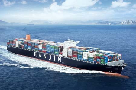 Hanjin chiếm 5% thị phần vận chuyển hàng hóa tại Việt Nam.