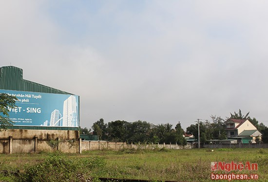 Dự án Bệnh viện Tai Mũi Họng miền Trung (đường Lê Nin) chậm triển khai.