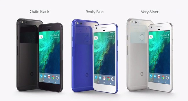 Thiết kế của Google Pixel và Google Pixel XL