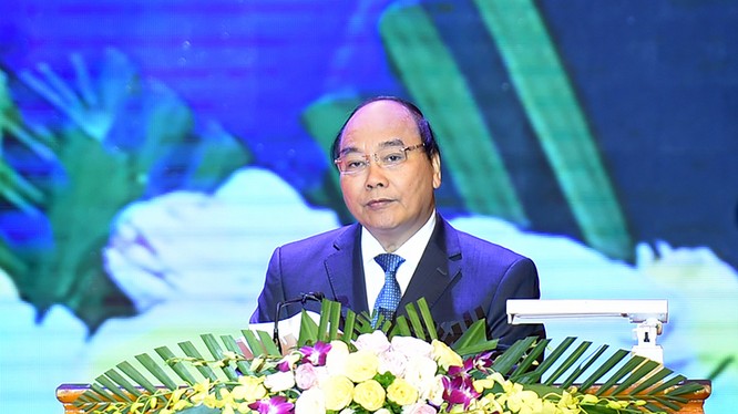 Thủ tướng Nguyễn Xuân Phúc phát biểu tại buổi lễ 