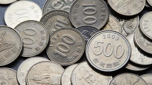 Ngân hàng Hàn Quốc tuyên bố nỗ lực nhằm giảm sự lưu thông của tiền xu
