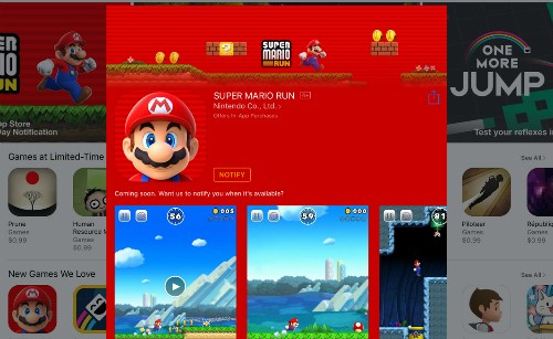 Hàng chục triệu game thủ mobile đang đón chờ Super Mario Run.