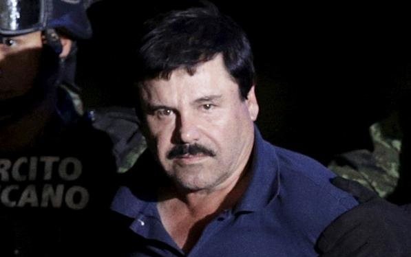 Trùm ma túy Guzman vừa bị bắt lại sau gần 6 tháng vượt ngục - Ảnh: Reuters