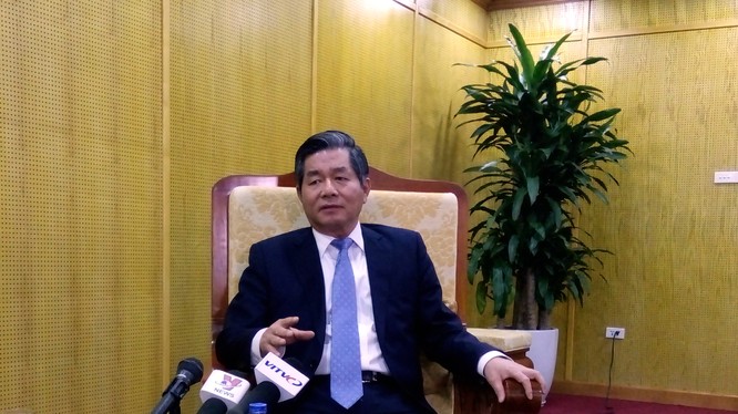 Bộ trưởng Bộ KHĐT Bùi Quang Vinh (Ảnh: BD)