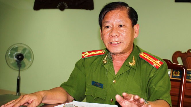 Đại tá Lê Tấn Bửu - Ảnh: Hoàng Lộc