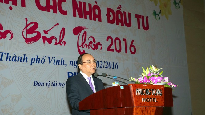 Phó Thủ tướng Nguyễn Xuân Phúc phát biểu tại Hội nghị. Ảnh: VGP/Lê Sơn