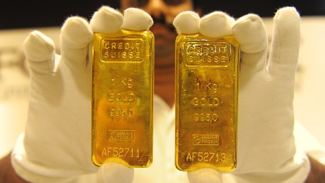 Diễn biến giá vàng hôm nay ở thị trường châu Á.